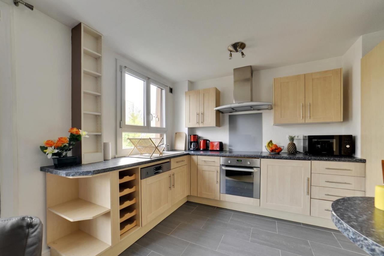 Chic Apart With Parking Apartment Saint-Denis  Luaran gambar