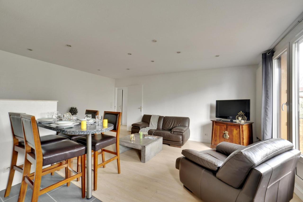 Chic Apart With Parking Apartment Saint-Denis  Luaran gambar