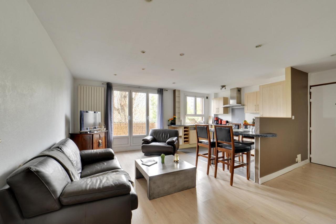Chic Apart With Parking Apartment Saint-Denis  Luaran gambar